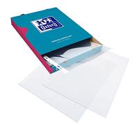 Elba Cartofix - Fundas perforadas (100 unidades, PVC 8/100e, 9 agujeros), transparente