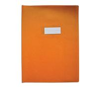 Elba Cordneau - Juego de 25 protectores de cuaderno (PVC, opaco, A4, A4), color naranja