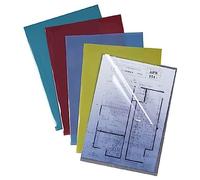 Elba Cut Flush Folder 80 Micron A4 Open Two Sides Clear Ref 225208 [Pack 100]