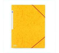 ELBA Eckspannermappe Top File, DIN A4, aus Karton, gelb