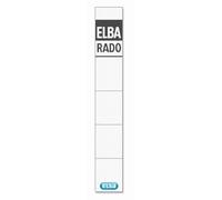 Elba - ELBA etiquette dorsale enfichable, blanche, (H)15,9 x (B)2,4
