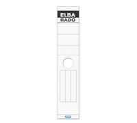 Elba - Etiqueta para archivador Elba Rado, color blanco blanco Carpeta colgante