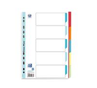 Elba Índice de Cartón 400034589, espacio en blanco, tamaño A4, 230g / m², 5 hojas, Paquete de 25