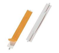 Elba - Juego de 100 fásteners autoadhesivos para encuadernación. 15x2 cm. Color Blanco (100420794)