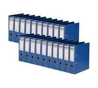 Elba Lever Arch File Rado Plast 80 mm, for A4, PVC Blue - Carpeta (for A4, PVC Blue, 8 cm, 31,8 cm, Azul, 20 pieza(s))