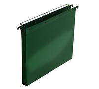 Elba lomo 30 mm archivos de polipropileno Ultimate - Carpeta colgante, color verde (Pack de 25)