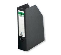 Elba Magazine File - Archivador de fichas A4, negro