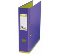 Elba MyColour - Carpeta de cartón (A4, Almacenamiento, De plástico, Azul, Verde,