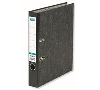 Elba Ordner A4, Smart Original Wolkenmarmor, 5 cm schmal, schwarz, 1 Stück