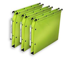Elba PP 100330604 gabinete de Ultimate verde para carpetas colgantes Caja de 10