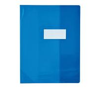 ELBA Protège-cahier PVC 150 Strong Line 17x22 cm Translucide bleu