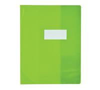 ELBA Protège-cahier PVC 150 Strong Line 24x32 cm Marque-page Translucide vert