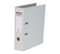 Elba Rado Plast - Archivador palanca en PVC, A4, color gris A4, ancho (1 unidad)