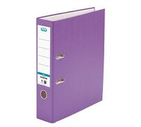 Elba Rado Top, Archivador 2 Anillas Palanca, Tamaño Folio, Lomo 80 mm, Forrado Exterior Plástico, Color Lila