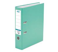 Elba Rado Top, Archivador 2 Anillas Palanca, Tamaño Folio, Lomo 80 mm, Forrado Exterior Plástico, Color Menta