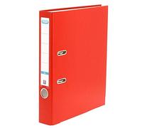 Elba Rado Top - Archivador palanca forrado en polipropileno, A4, Lomo de 50 mm, Color Rojo