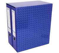 Modulo elba 2 archivadores de palanca din a4 con rado 2 anillas azul l