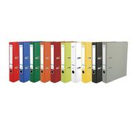 Elba Smart Pro+ - Archivador (plástico, 5 cm, 10 colores, 10 unidades)