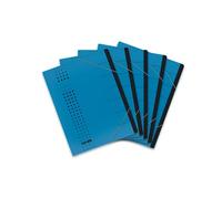 Elba Sorting File Chic, 7 Compartments, Carton Blue - Archivador (7 Compartments, Carton Blue, 31,5 cm, 25 cm, Azul)