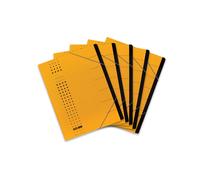 Elba Sorting File Chic, 7 Compartments, Carton Yellow - Archivador (7 Compartmen