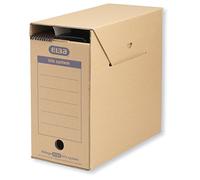 Elba Standard 83524 - Caja archivadora para colgar (archivado sistemático con sistema de lengüetas, 6 unidades), color marrón