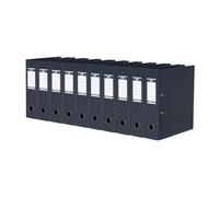 Elba Strong Line 100400547 - Archivador (DIN A4, doble filo, 8 cm de ancho), color gris