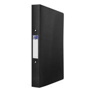 Elba Urban - Libreta de espiral opaca (4 cm), color negro