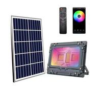 Elbat Foco Solar Led RGB 60W - 515LM - Bluetooth - Bateria 5V/6AH - Control Remoto - IP67