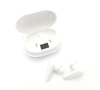 Elbe Auriculares Bluetooth ABTWS-005-B True Wireless ANC Blanco
