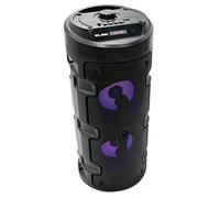 ELBE ALT-88-TWS - Altavoz BT Karaoke portátil con luz 10 W SD, USB, FM, micrófono con Cable, 10 W, reproducción 4 Horas, Compatible TWS, Mando Remoto, batería Litio, Negro