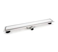 Elbe Canaleta de ducha 60cm Piso lineal de ducha Inserto de drenaje de acero inoxidable Piso de baño Piso lineal Invisible Ducha rectangular Canal de drenaje RN-K060F