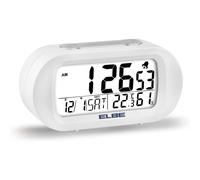 Elbe RD-009-B Reloj Despertador Blanco