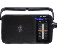 Elbe RF-942 Radio ANALOGICA PORTATIL Am/FM Negra ALIMENTACIÓN A Red O Pilas FACIL SINTONIZACION
