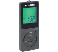 Elbe RF-95 Radio Digital AM/FM Deportiva con Podómetro y Auriculares Incluidos