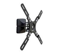 ELBE SP-1942-I - Soporte de pared inclinable universal para TV 19''-42'' (capacidad 10 kg, vesa: 50x50, 75x75, 100x100, 150x150, 200x200, ángulo inclinación vertical: 10°, ángulo giro 90º)negro