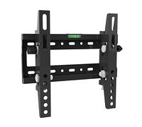 ELBE SP-2360-I - Soporte de pared inclinable universal para TV 23''-60'' (capacidad 30 kg, vesa: 50x50, 75x75, 100x100, 150x150, 200x200, ángulo inclinación vertical: 10°) negro