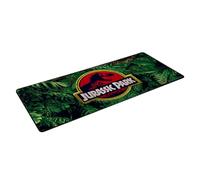 Elbenwald - Alfombrilla de ratón XXL para videojuegos con diseño de dragón, Super Mario, Zelda y más 80 x 35 x 0,4 cm, impermeable, antideslizante (Jurassic Park)