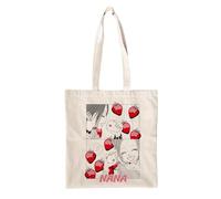Elbenwald Anime - Bolsa de yute con varios diseños como Naruto, Los diarios de la farmacéutica y más algodón multicolor, Nana - Copas de fresa