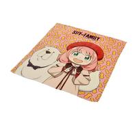 Elbenwald Anime - Manta de flojel, formato XXL, 180 x 200 cm, con Naruto, One Piece y Spy x Family, suave, con mucho confort (extra grande, Spy X Family)