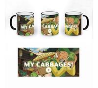Elbenwald Avatar The Last Airbender - Taza Aang y Momo, Appa y más 320 ml de capacidad, cerámica con impresión completa (My Cabbages)