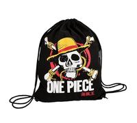 Elbenwald Bolsa de deporte de One Piece y Wednesday, multicolor con cordones, One Piece, Mittelgroße, Clásico
