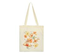Elbenwald Disney & mehr - Bolsa de yute Winnie the Pooh Alicia im Wonderland, Pusheen, Sanrio & mehr Baumwolle Schultertasche Beige und Weiß, Winnie the Pooh - Silly Old Bear