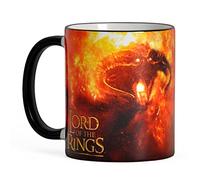 Elbenwald El Señor de los Anillos Taza Balrog Gandalf You Shall Not Pass de cerámica