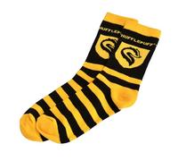 Elbenwald Harry Potter - Calcetines unisex de algodón multicolor para hombre y mujer, varios diseños, Escudo de Hufflepuff, 40-43
