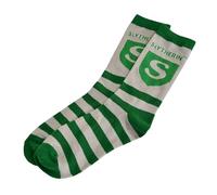 Elbenwald Harry Potter - Calcetines unisex de algodón multicolor para hombre y mujer, varios diseños, Logotipo de Slytherin, 36-39
