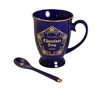 Elbenwald Harry Potter Sammel Cup Schokofrog Motivo con cuchara 270ml de cerámica azul