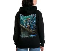 Elbenwald Iron Maiden x Magic: The Gathering - Camisetas + sudaderas con capucha Crossover Unisex Algodón Negro, Sudadera con capucha - Magic Captain N´ghathrod, L