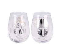 Elbenwald Juego de 2 vasos - varios diseños 510 ml (Star Wars The Mandalorian - Mandalorian)