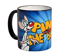 Elbenwald Pinky und der Brain - Taza, diseño con logotipo