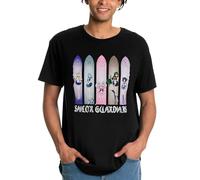 Elbenwald Sailor Moon - Camiseta con motivos como Sailor Guardians Inner Senshi, Chibiusa y más algodón, multicolor, Negro , L